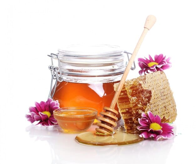 jar with fresh honey 144627 17150
